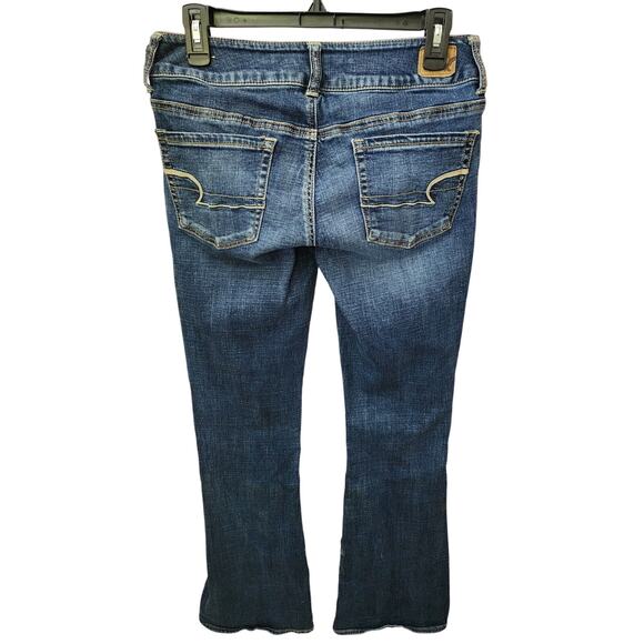 American Eagle Outfitters Artist SuperStretch Jeans Womens Size 8 Long - Picture 2 of 7